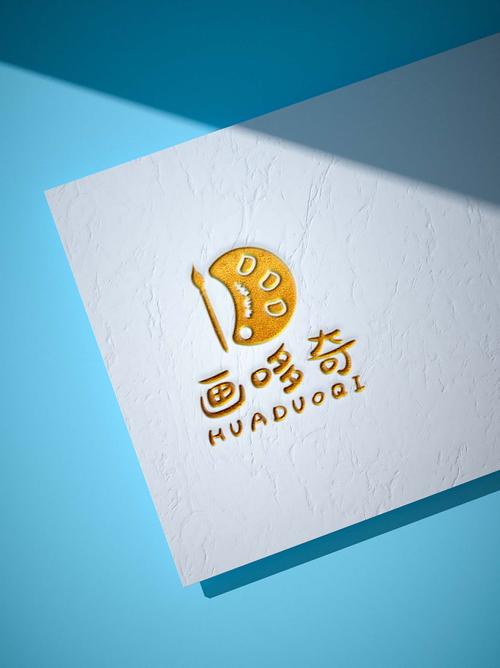 logo 少儿美术培训机构 绘画书法 艺术教育培训类 logo